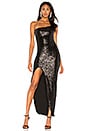 view 1 of 4 Spellbound One Shoulder Gown in Black