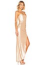 view 2 of 4 Adele Sequin Gown in Champagne
