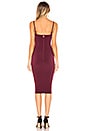 view 3 of 3 Charlize Midi Dress in Wine