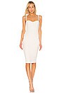 view 1 of 3 Allure Midi Dress in White in Ivory