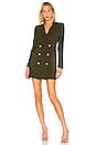 view 1 of 3 Milano Blazer Dress in Khaki