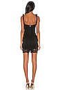 view 3 of 3 ROBE COURTE ROMANCE in Black