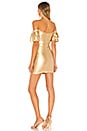 view 3 of 3 Zoe Mini Dress in Gold