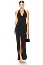 view 4 of 4 x REVOLVE Illegal Halter Gown in Black