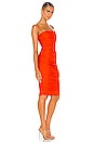 view 2 of 3 Cooper Midi Dress in Tangerine