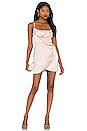 view 1 of 3 Dream Draped Mini Dress in Nude
