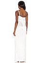 view 3 of 3 VESTIDO LARGO GRACE in Ivory