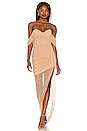 view 4 of 4 x REVOLVE Dita Mesh Gown in Nude