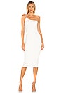 view 1 of 3 Lust One Shoulder Midi Dress in White