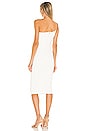 view 3 of 3 Lust One Shoulder Midi Dress in White
