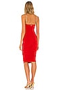 view 3 of 3 Allegra Midi Dress in Red