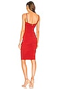 view 3 of 3 Belisse Midi Dress in Red