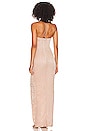 view 3 of 4 Halle Cut Out Gown in Nude