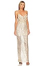 view 1 of 4 Tayla Gown in Gold