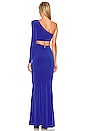 view 4 of 4 Tia Ring Gown in Cobalt Blue