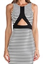 view 5 of 5 Maestro Cut-Out Shift Dress in White