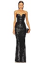 view 1 of 4 Lumiere Gown in Black