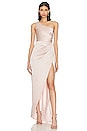 view 1 of 3 Virtue Gown in Nude