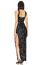 view 3 of 4 Luma Cut Out Gown in Black