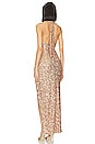 view 3 of 4 Luma Gown in Rose Gold