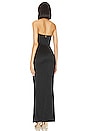 view 3 of 3 Emelie Strapless Gown in Black