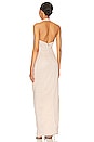view 3 of 4 Gala Halter Gown in Nude