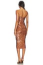 view 3 of 4 Fantasy Midi Dress in Toffee