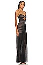 view 2 of 3 Monroe Gown in Black