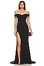 view 1 of 4 Chicane Gown in Black