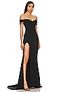 view 2 of 4 Chicane Gown in Black