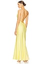 view 4 of 4 ROBE DE SOIRÉE ENTICE in Lemon