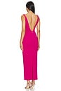 view 3 of 3 Bliss Gown in Neon Pink