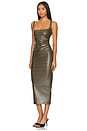 view 2 of 3 Off Duty Midi Dress in Khaki