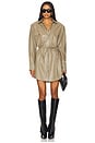 view 1 of 3 Off Duty Shirt Dress in Khaki