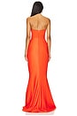 view 3 of 3 Love Affair Gown in Tangerine