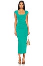 view 1 of 3 VESTIDO MIDI DARE in Emerald