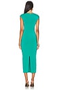 view 3 of 3 VESTIDO MIDI DARE in Emerald