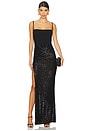 view 1 of 4 Monet Gown in Black