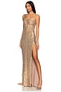 view 2 of 4 Therese Gown in Gold
