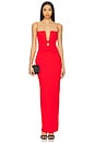 view 1 of 3 Valentine Gown in Cherry