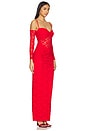 view 3 of 5 ROBE MAXI LENE in Red