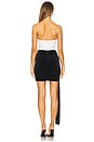view 3 of 3 Keke Mini Dress in White & Black