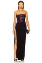 view 1 of 4 Keke Gown in Wine