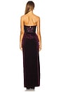 view 3 of 4 Keke Gown in Wine