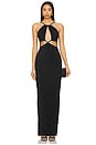 view 1 of 4 Desiree Cut Out Maxi Dress in Black