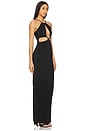 view 2 of 4 Desiree Cut Out Maxi Dress in Black