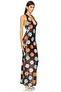 view 2 of 4 Sienna Halter Gown in Floral Sequin