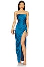 view 1 of 3 Alina Gown in Ocean