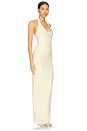 view 2 of 3 Natalia Halter Maxi Dress in Lemon