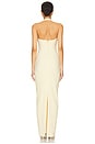 view 3 of 3 Natalia Halter Maxi Dress in Lemon